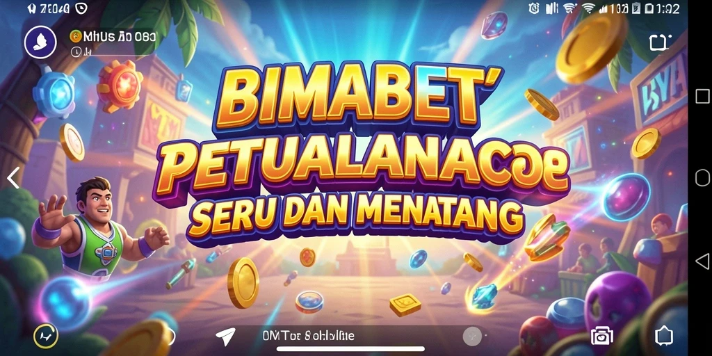 Screenshot gameplay BIMABET menampilkan keseruan dan tantangan arcade.