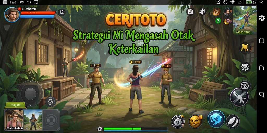Tampilan gameplay CERITOTO yang memukau dan penuh strategi.