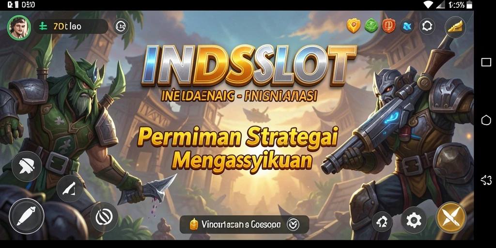 Tampilan gameplay menarik dari INDSLOT dengan strategi yang menegangkan.