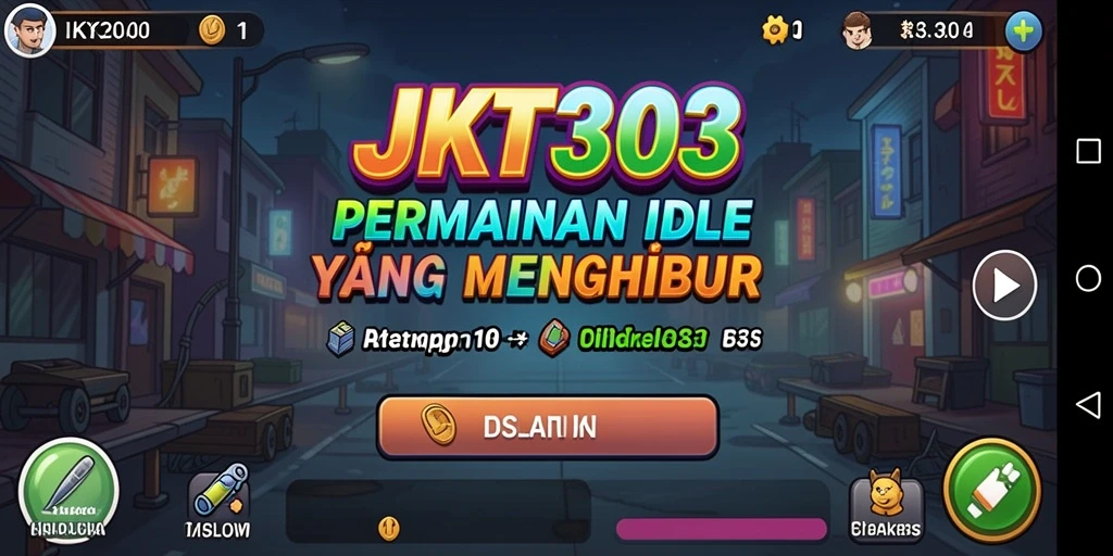 Tampilan gameplay JKT303 yang menarik dan interaktif.