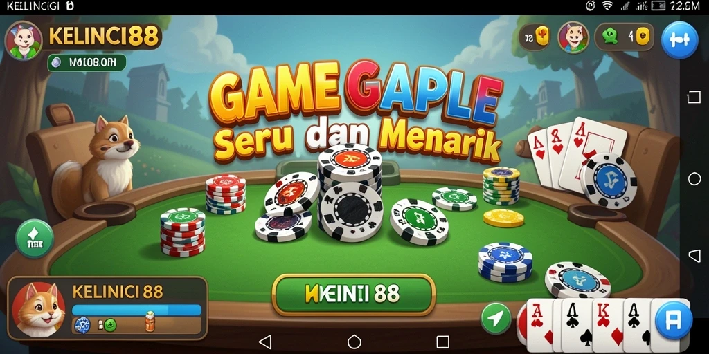Tampilan gameplay KELINCI88 yang menarik dan interaktif.
