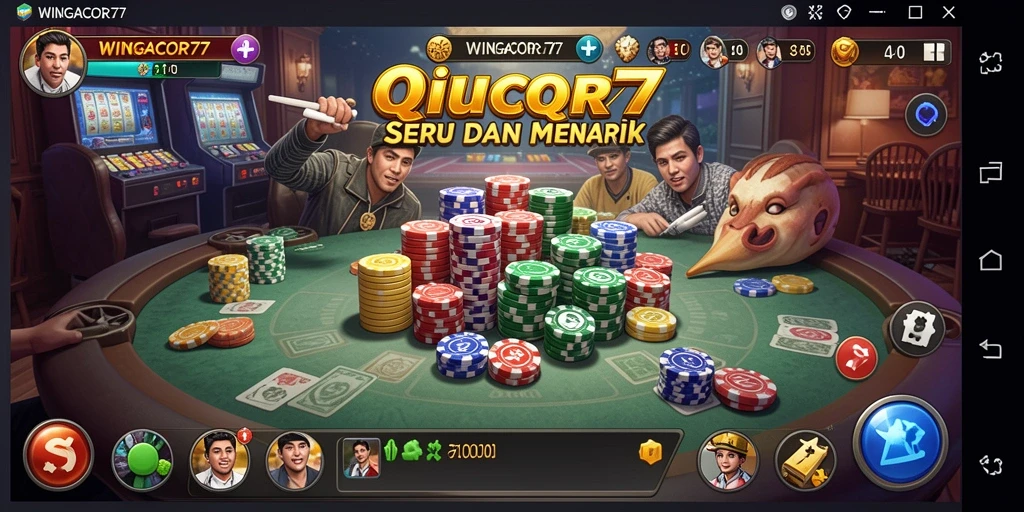 Screenshot gameplay seru dari WINGACOR77.